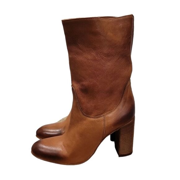 Free People Dakota Boot in Nappa New Ranch Croccantino - Picture 5 of 10